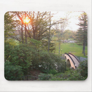 Mousepad Ponte do Arco-íris Sunset no Grove City College