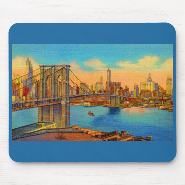 Mousepad Ponte do Brooklyn (Frente)