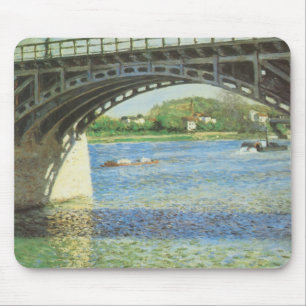Mousepad Ponte em Argenteuil por Gustave Caillebotte
