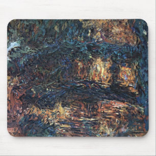 Mousepad Ponte Japonesa de Claude Monet, Arte Fino Antigo