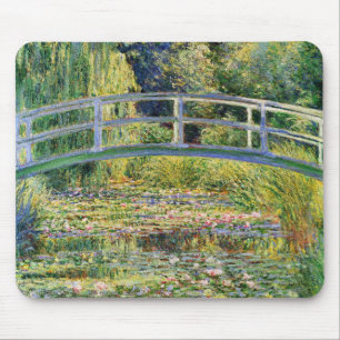 Mousepad Ponte japonesa de Monet com o tapete do rato dos