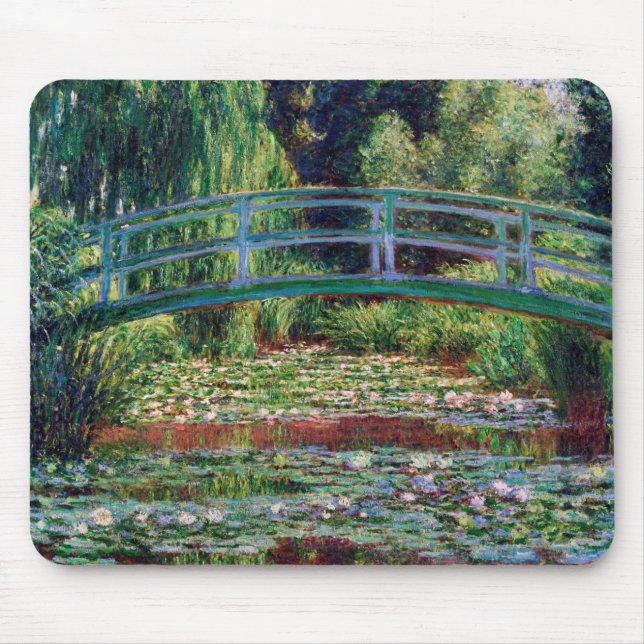 Mousepad Ponte Japonesa (Water-Lily Pond), Monet (Frente)