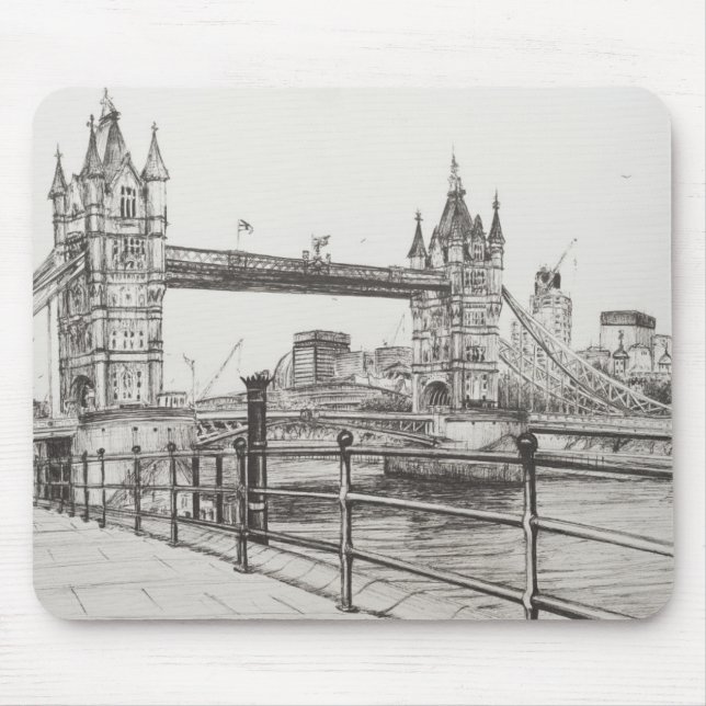 Mousepad Ponte Londres 2006 da torre (Frente)