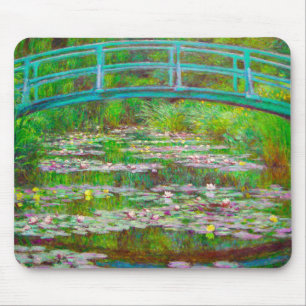 Mousepad Ponte Monet Japonesa e Lírios de Água