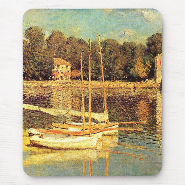 Mousepad Ponte no Argenteuil Claude Monet (Frente)
