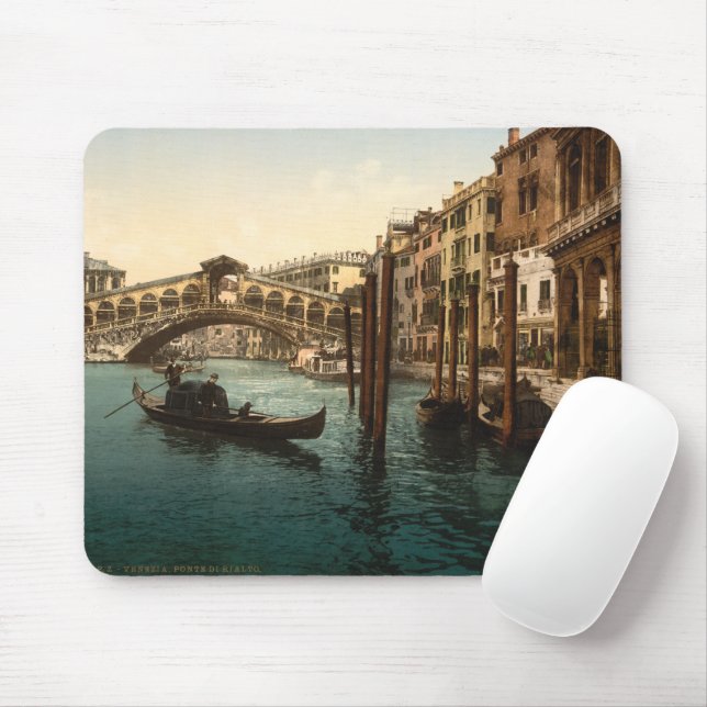 Mousepad Ponte Rialto I, Veneza, Itália (Com mouse)