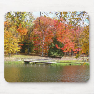 Mousepad Ponte Seven Springs Fall Bridge III Paisagem de Ou