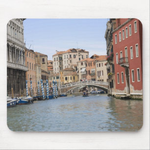Mousepad Ponte sobre um canal, canal grande, Veneza, Italia