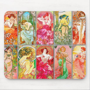 Mousepad Ponteira de rato Art Nouveau
