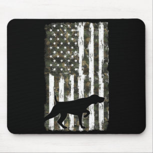 Mousepad Ponteiro Alemão de Cabelo Curto Camuflagem America