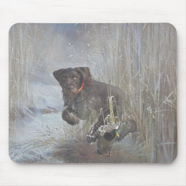 Mousepad Ponteiro alemão Wirehaired (Frente)