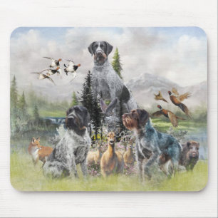 Mousepad Ponteiro alemão Wirehaired
