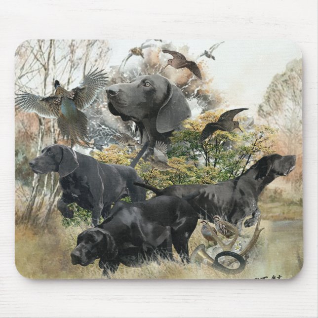 Mousepad Ponteiro curto alemão (Frente)