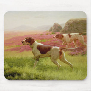 Mousepad Ponteiros em uma paisagem, século XIX