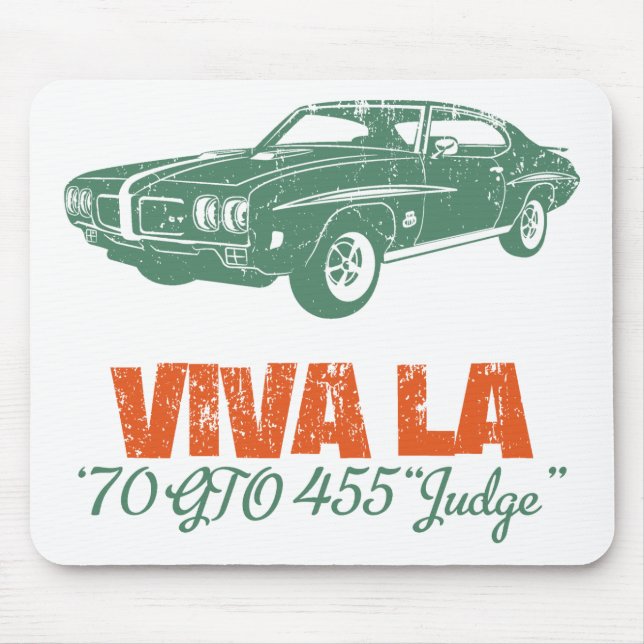 Mousepad Pontiac 1970 GTO 455" JUIZ " (Frente)