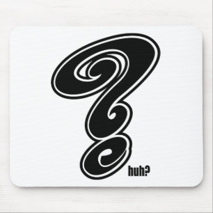 Mousepad Ponto de interrogação