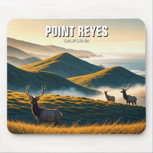 Mousepad Ponto de névoa Elk Parque Nacional Marinho de Poin