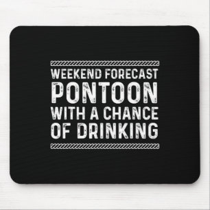 Mousepad Pontoon Pontooning Pontoon Boat Lake Toon Pantoon
