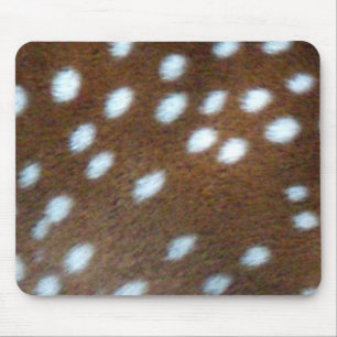 Mousepad Pontos brancos de Bambi na pele marrom