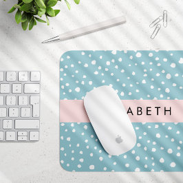 Mousepad Pontos Dalmáticos Azuis, Pontos Dalmáticos, Seu No