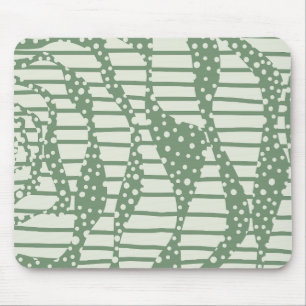 Mousepad Pontos e faixas 2 - Verde