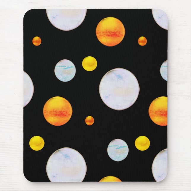 Mousepad Pontos Elegantes de Bolha (Frente)
