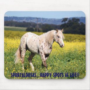 Mousepad Pontos felizes de Sportaloosas na vida.