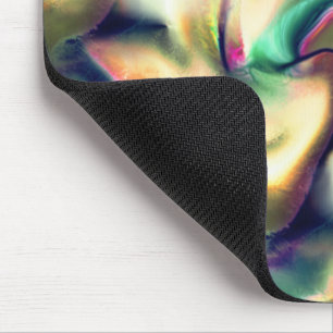 Mousepad Pontos fibrosos de gradiente de cor víbora, defei