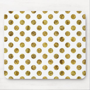 Mousepad Pontos Glam Dourados chiques