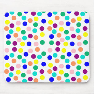 Mousepad Pontos multicoloridos