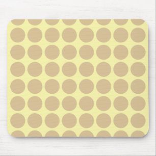Mousepad Pontos Neutrais de Creme Loura