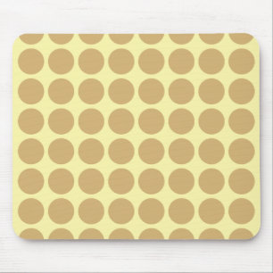 Mousepad Pontos Neutros de Creme de Massa