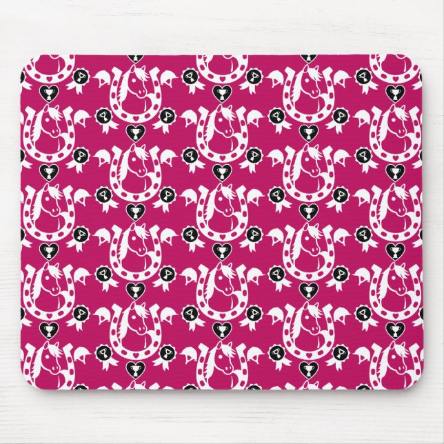 Mousepad Pony Dressage Home Decor (Frente)