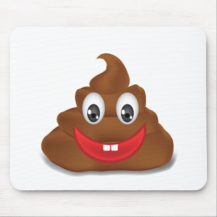 Mousepad poo emojis