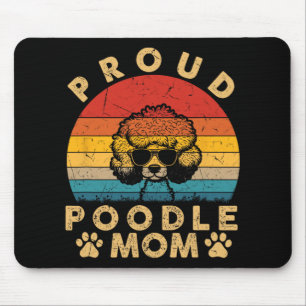 Mousepad Poodle Mamãe Oferece Que Eu Amo Meu Cachorro Mamãe