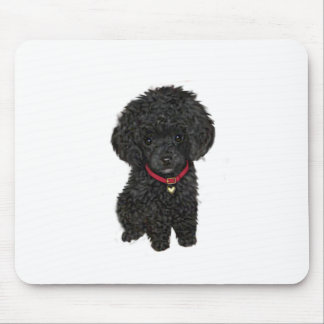 Mousepad Poodle Miniatura ou Brinquedo - Preto 1