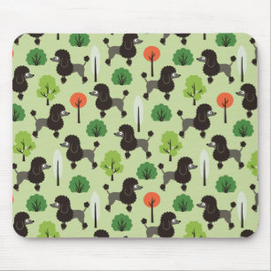 Mousepad Poodle no parque