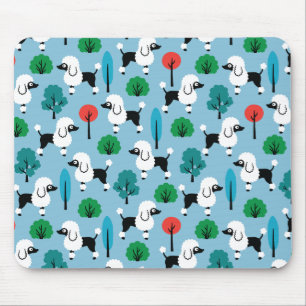 Mousepad Poodle no parque