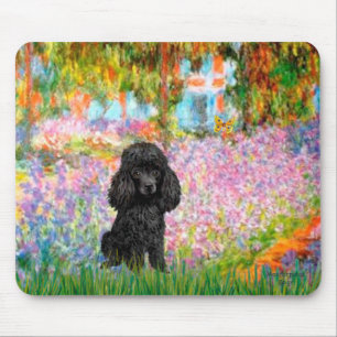 Mousepad Poodle (preto 1) - Jardim