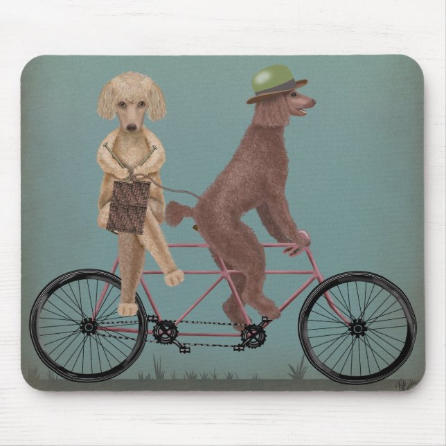 Mousepad Poodle Tandem (Frente)