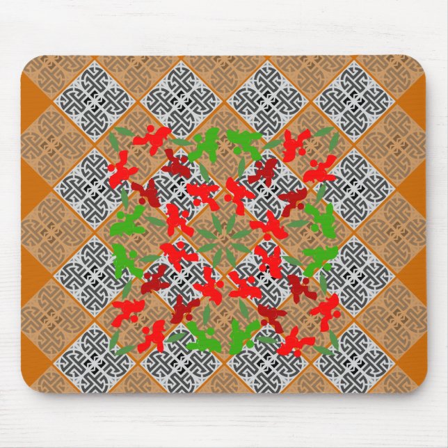 Mousepad Poodles de Natal (Frente)