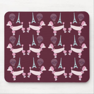 Mousepad Poodles de Paris Anos 50
