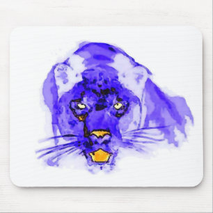 Mousepad Pop art azul Jaguar de Digitas