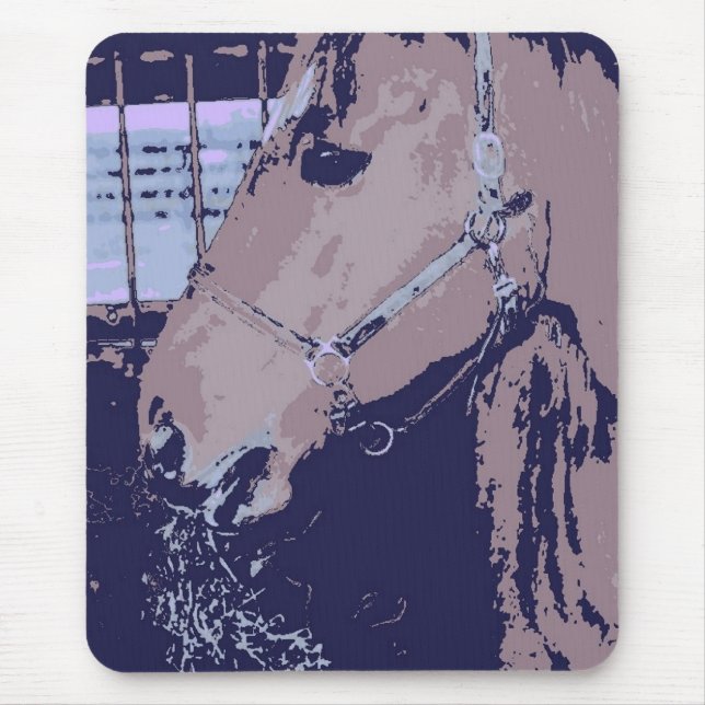 Mousepad Pop Art Horse (Frente)