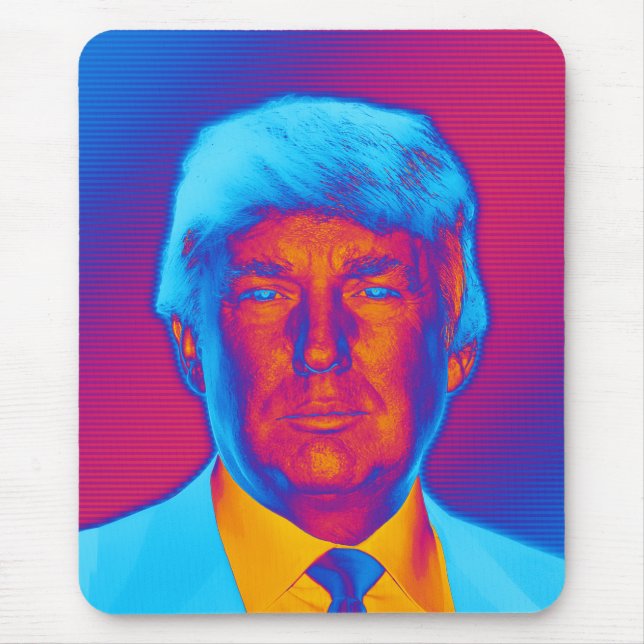Mousepad Pop Art Presidente Trump (Frente)