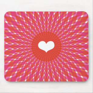 Mousepad Pop do coração dos namorados