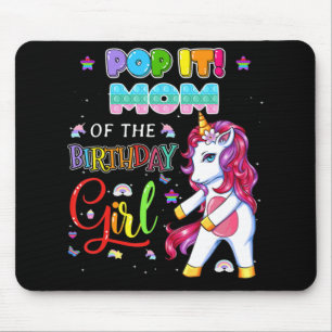 Mousepad Pop Mãe do Matriz da Família Aniversário