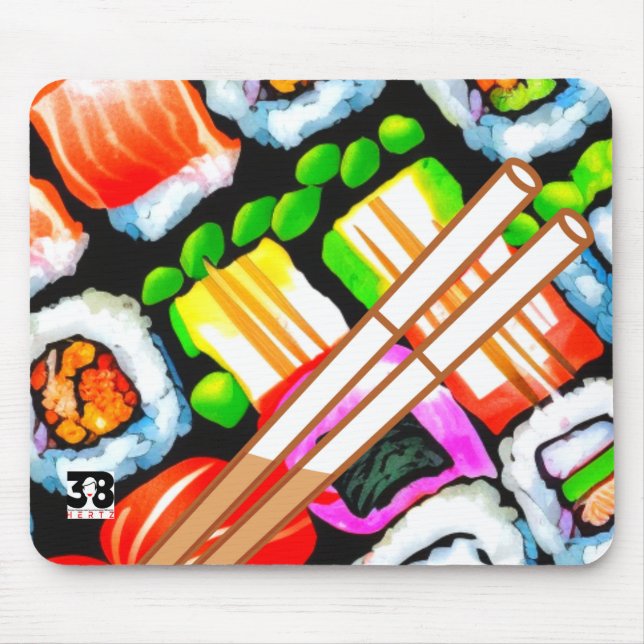 Mousepad Pop Sushi (Frente)