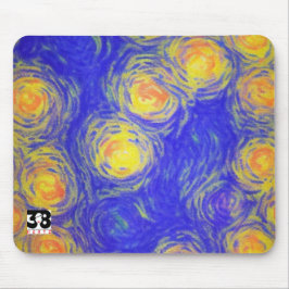 Mousepad Popcorn Art