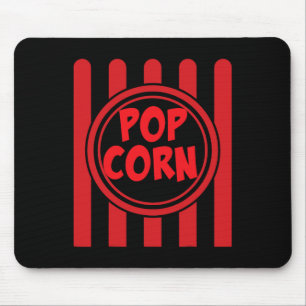 Mousepad Popcorn Carnival Costume Shirt Engraçado Red Str